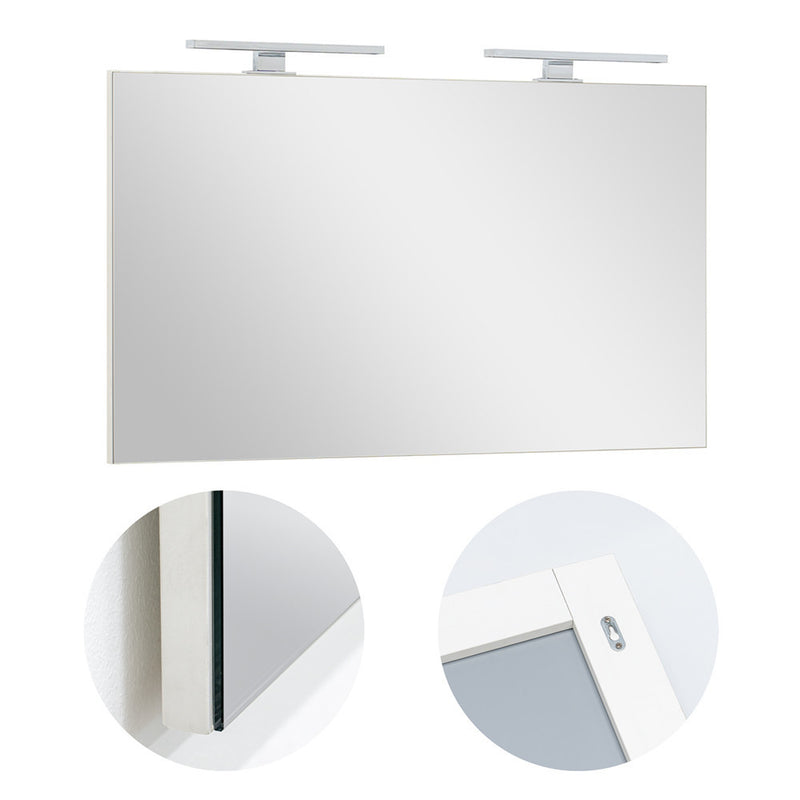 Leziter Oglinda baie Cube 100
