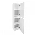 Leziter Dulap baie suspendat Cube, lateral, alb
