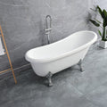 Leziter Cada freestanding Clark 170x73x73 cm, alb