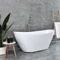 Leziter Cada freestanding Lago 170x78x67 cm, alb