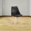 Leziter Scaun de masă Silla negru
