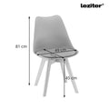 Leziter Scaun de masă Silla alb