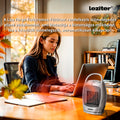 Leziter Loa încălzitor electric rotativ ceramic 750W/1500W