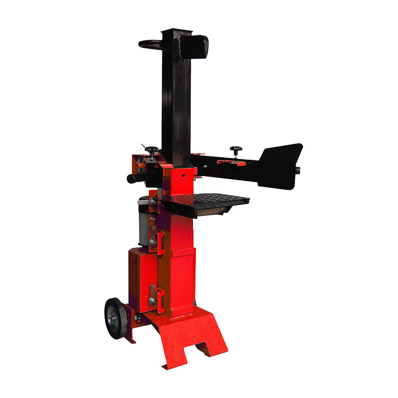 Leziter Splitter electric vertical pentru bușteni cu masă de lucru reglabilă HYV8T-II 3000W 8T