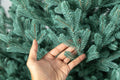 Brad artificial Christmas Deluxe by Sersimo, Viena Select argintiu, integral 3D, 230cm