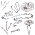Set de montaj pentru leagan sau hamac – suport tavan, lant 150 cm, otel zincat