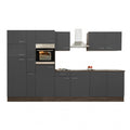 Leziter Mobilă de bucătărie Yorki 360, corp din stejar Yorki, cu față antracit satinat