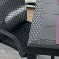 Leziter Set mobilier de grădină Corri 6+1, grafit