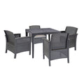 Leziter Rimer 4+1 set de mobilier de grădină grafit