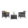 Leziter Venus Balcony set mobilier de grădină grafit