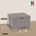 Leziter Set de mobilier de grădină Venus Big cu 6 locuri, maro