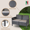 Leziter Set de mobilier de grădină Venus Big cu 6 locuri