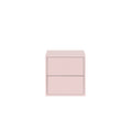 Leziter Boxie 2 sertare dulap de perete 40x40x37 cm roz