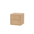 Leziter Boxie dulap de perete cu 2 sertare 40x40x37 cm stejar sonoma