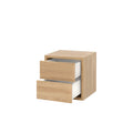 Leziter Boxie dulap de perete cu 2 sertare 40x40x37 cm stejar sonoma