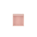 Leziter Boxie dulap de perete deschis 40x40x37 cm roz