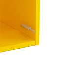 Leziter Boxie 1 ușă dulap de perete 80x40x37 cm galben