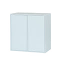 Leziter Boxie 2 uși dulap de perete 80x80x37 cm albastru