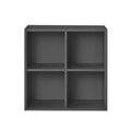 Leziter Boxie dulap de perete deschis 80x80x37 cm antracit