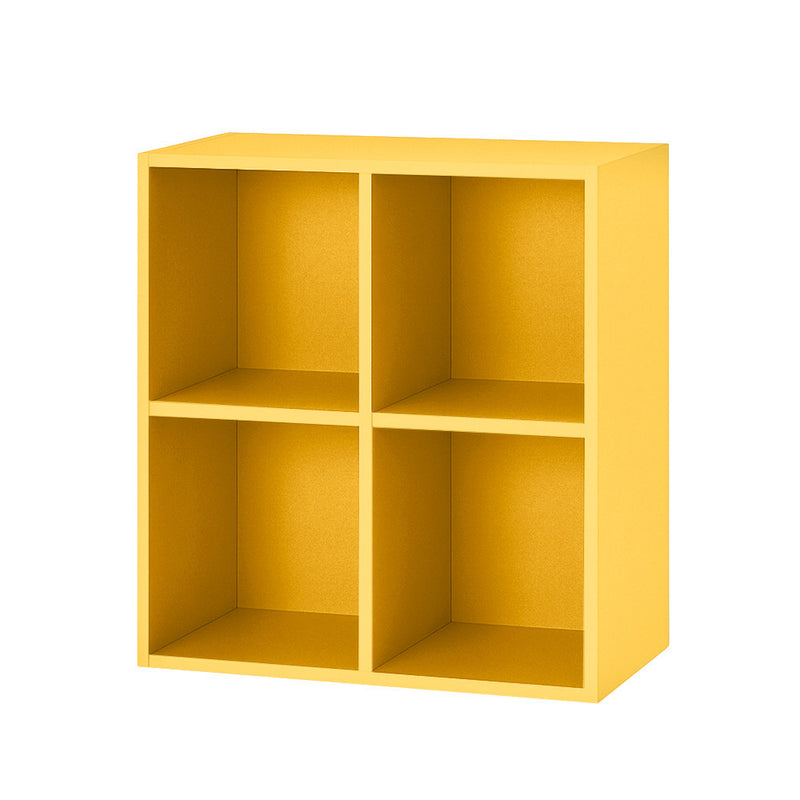 Leziter Boxie dulap de perete deschis 80x80x37 cm galben