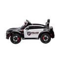 Leziter Mașină de poliție electrică Dodge neagră