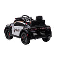 Leziter Mașină de poliție electrică Dodge neagră