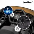 Leziter Mașină electrică AMG Mercedes-Benz neagră