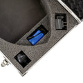 Leziter Hrănirea barca sac negru 53x34x24 cm