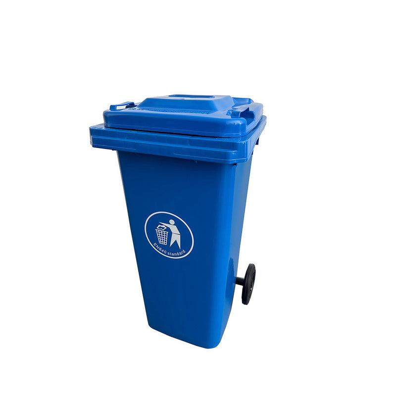 Leziter Container deșeuri 120L albastru