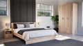 Leziter Dulap Miami 120x205 cm stejar sonoma-stejar sonoma