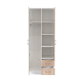 Leziter Dulap Miami 80x205 cm stejar sonoma-alb