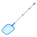 Leziter Plasă de curățare a piscinei cu mâner telescopic 120 cm