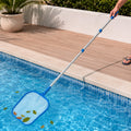 Leziter Plasă de curățare a piscinei cu mâner telescopic 120 cm