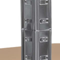 Leziter Raft robust 180x40x40 cm 150 kg crom
