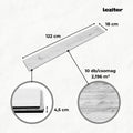 Leziter Pardoseală vinil-spc Leziter Berben stejar 1220x180x4,5 mm 2.196/buc