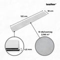 Leziter Leziter Harbor beton gri Vinil SPC parchet