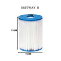 Leziter Filtru de hârtie pentru filatoare Bestway tip II