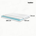 Leziter Saltea din spumă DreamX 140x200x16
