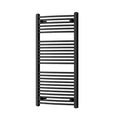 Leziter Uscător de prosoape drept radiator 1200x600 mm negru