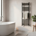 Leziter Uscător de prosoape drept radiator 1600x600 mm negru