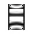 Leziter Radiator curbat pentru uscător de prosoape 1000x500 mm negru