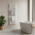Leziter Radiator curbat pentru uscător de prosoape 1200x500 mm alb