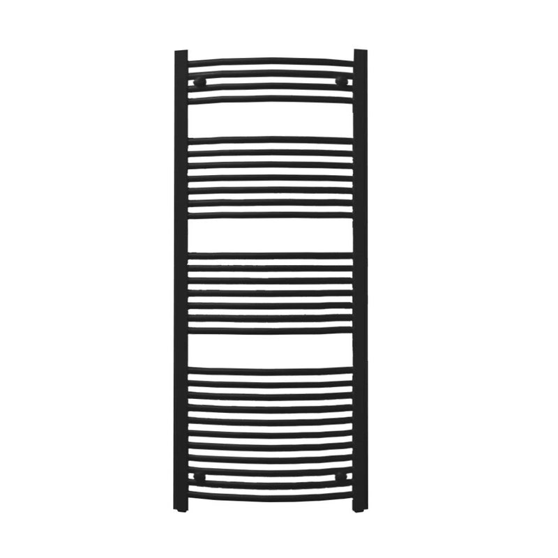Leziter Radiator curbat pentru uscător de prosoape 1400x600 mm negru