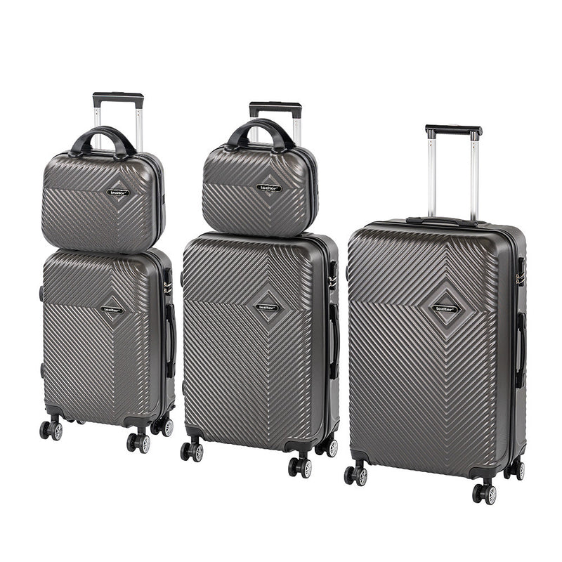 Leziter Set de valize cu roți TraveLux Pro, gri