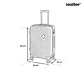 Leziter Set de valize cu roți TraveLux Pro XI, gri