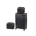 Leziter Set de valize cu roți TraveLux Urban XIV, negru