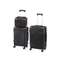 Leziter Set de valize cu roți TraveLux Urban XV, negru