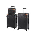 Leziter Set de valize cu roți TraveLux Urban XVII, negru