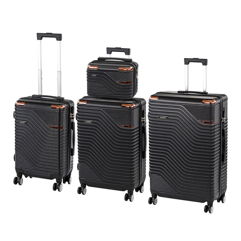 Leziter Set de valize cu roți TraveLux Urban XXIV, negru