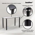 Leziter Zelma 6+1 set de sufragerie alb